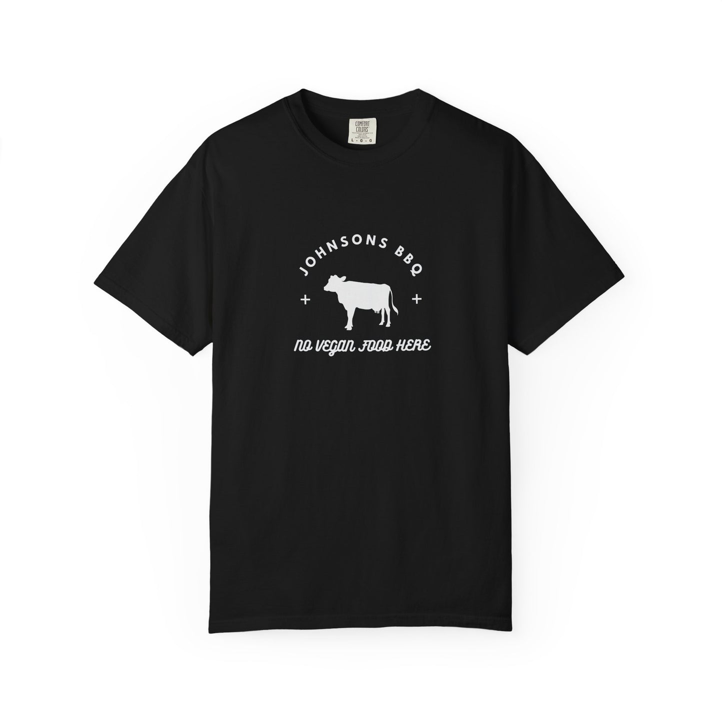 BBQ Lovers Unisex T-Shirt, Funny BBQ Shirt, Grilling Enthusiast Gift, Summer Cookout Apparel, No Vegan Food Here Tee
