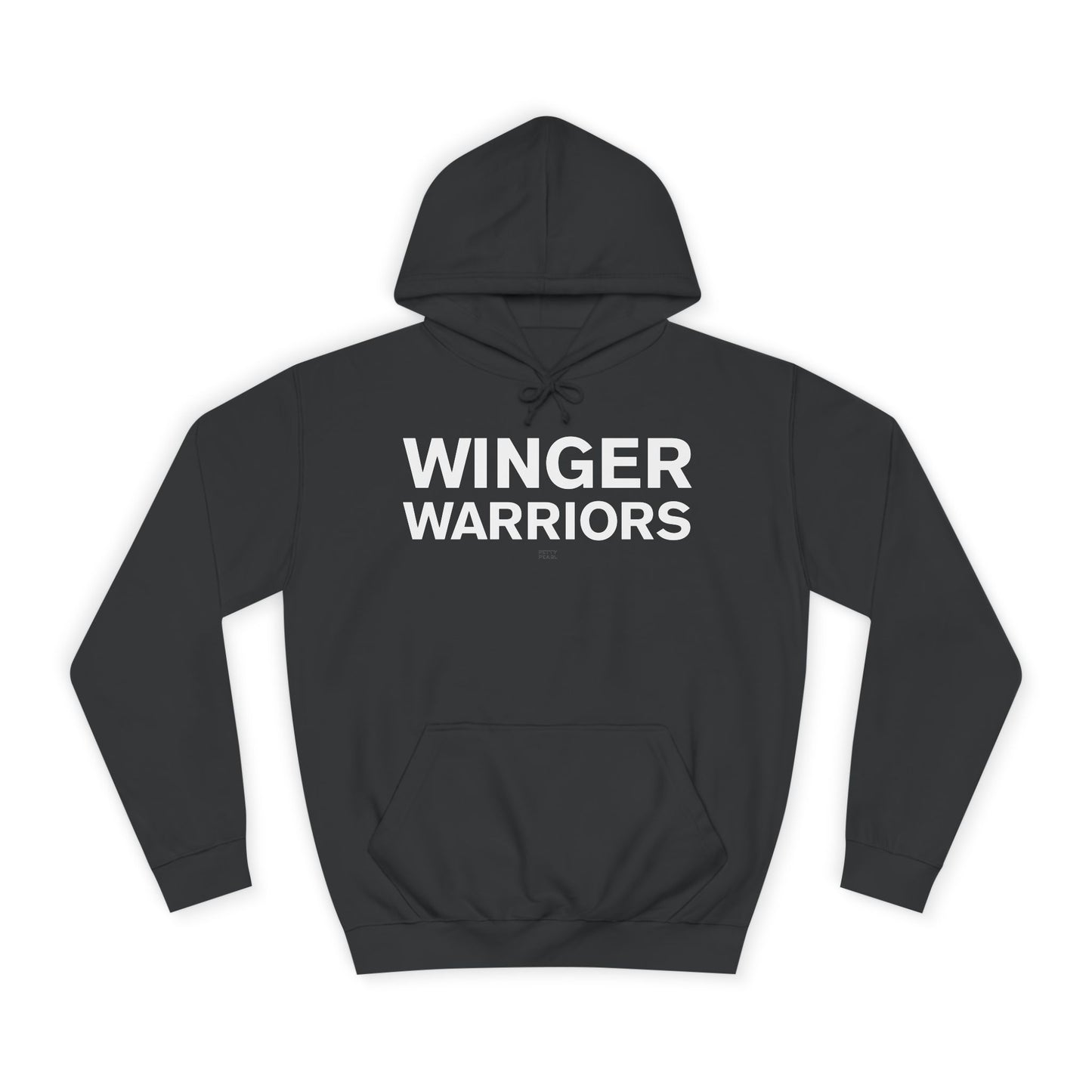 Winger Warriors Unisex College Hoodie - Cozy Athletic Sweatshirt, College Apparel, Team Gear, Gift for Students, Sporty Casual Wear