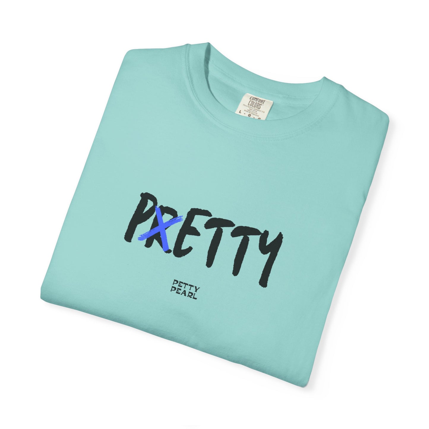 Pretty Unisex Garment-Dyed T-Shirt, Casual Wear, Gift for Her, Statement Tee, Birthday Gift, Everyday Comfort