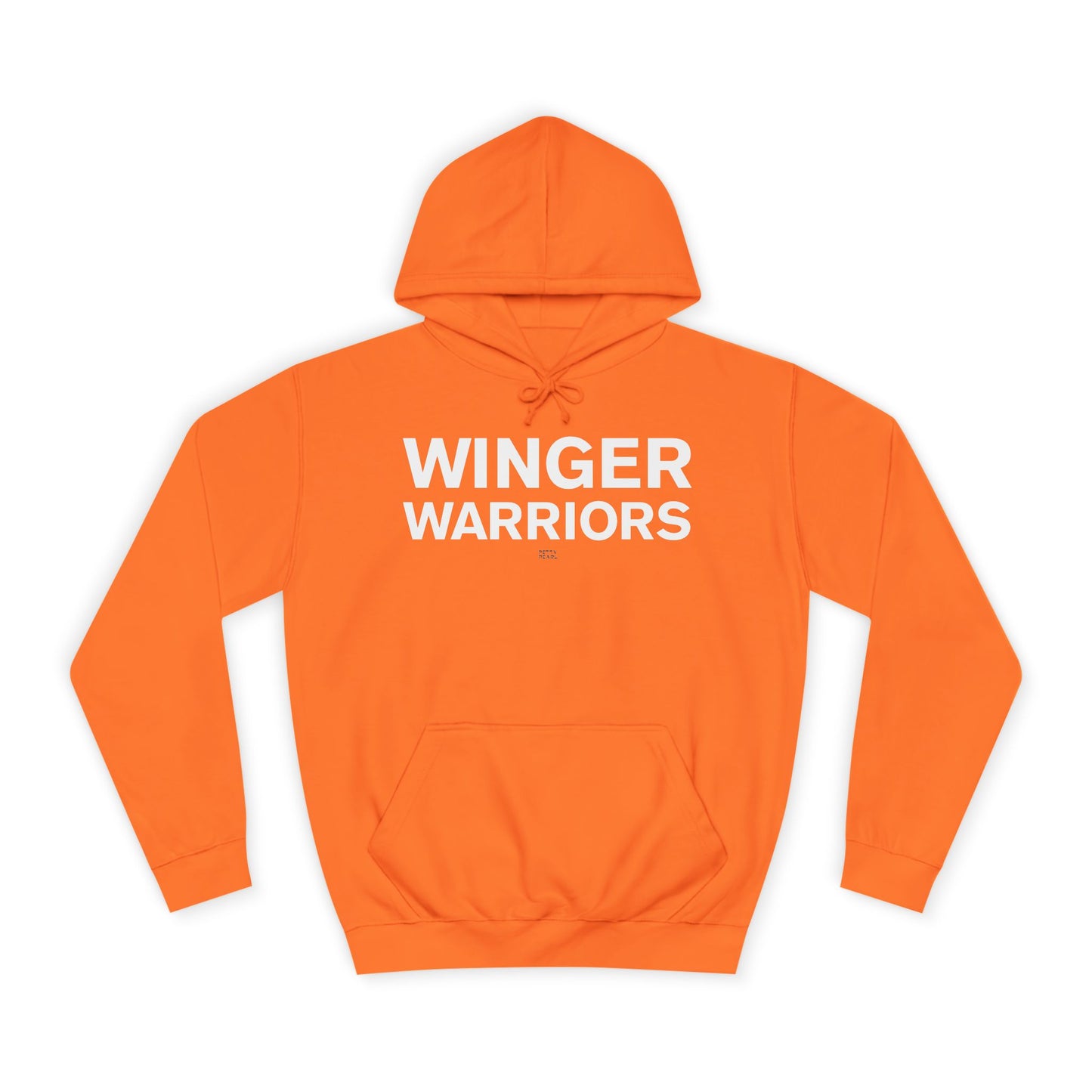 Winger Warriors Unisex College Hoodie - Cozy Athletic Sweatshirt, College Apparel, Team Gear, Gift for Students, Sporty Casual Wear