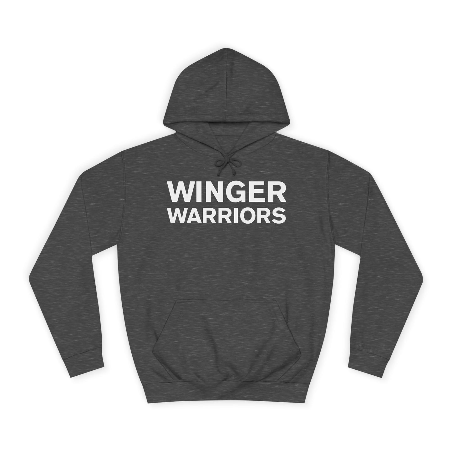 Winger Warriors Unisex College Hoodie - Cozy Athletic Sweatshirt, College Apparel, Team Gear, Gift for Students, Sporty Casual Wear