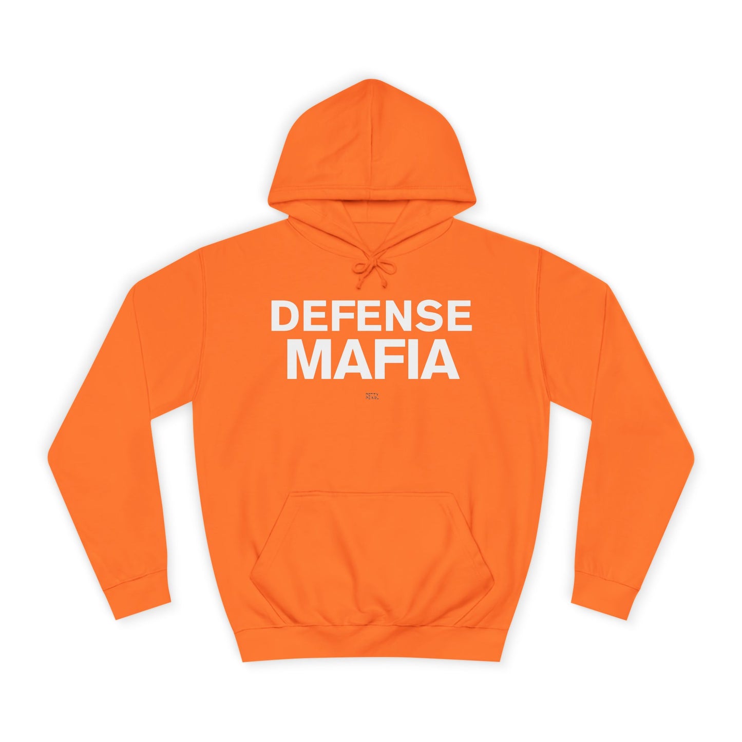 Defense Mafia Unisex College Hoodie - Cozy Sweatshirt for School, Lounge Wear, Gift for Students, Casual Outfit, Trendy Apparel