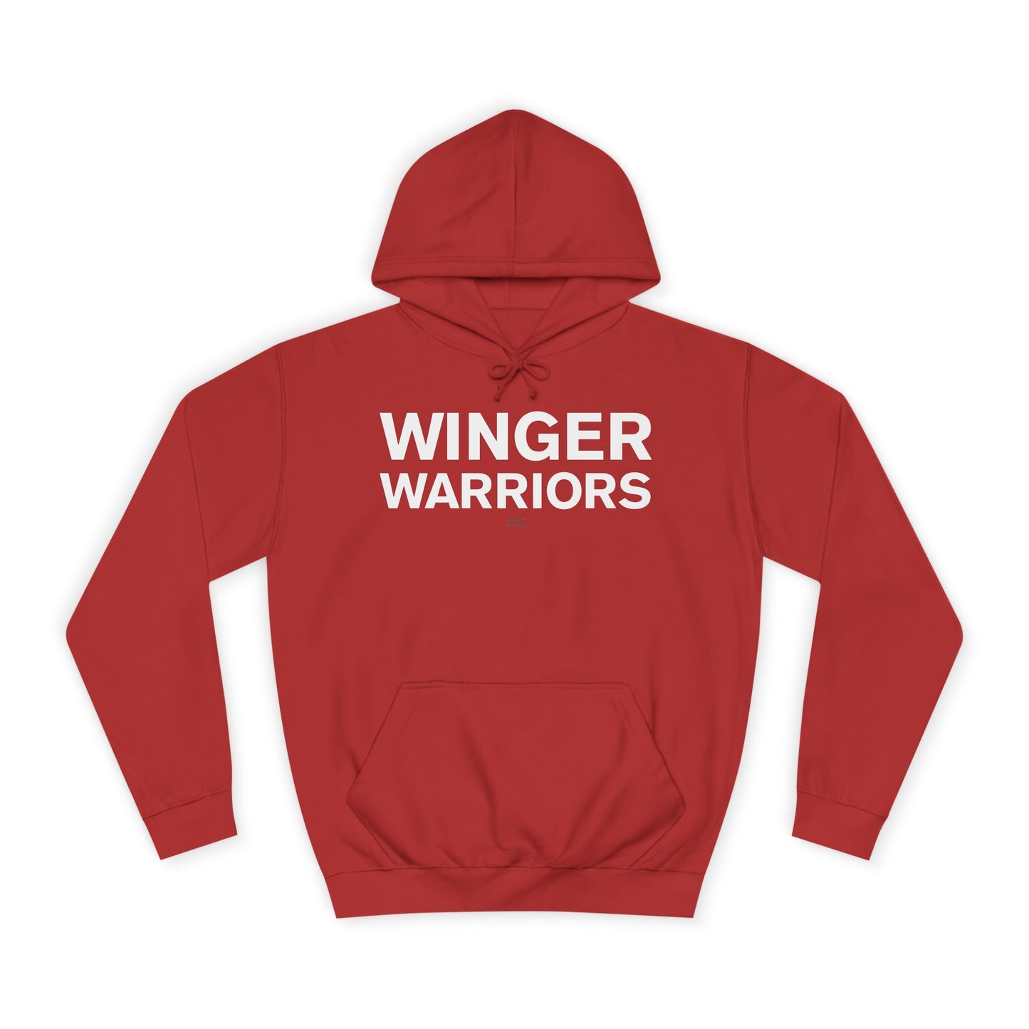 Winger Warriors Unisex College Hoodie - Cozy Athletic Sweatshirt, College Apparel, Team Gear, Gift for Students, Sporty Casual Wear