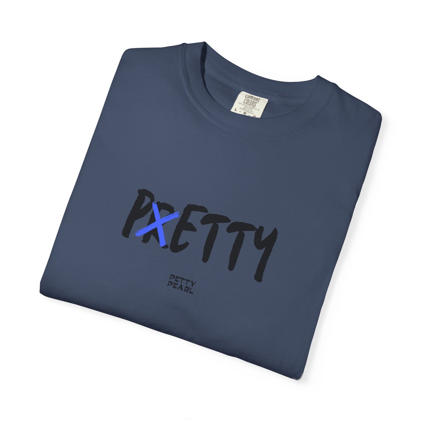Pretty Unisex Garment-Dyed T-Shirt, Casual Wear, Gift for Her, Statement Tee, Birthday Gift, Everyday Comfort