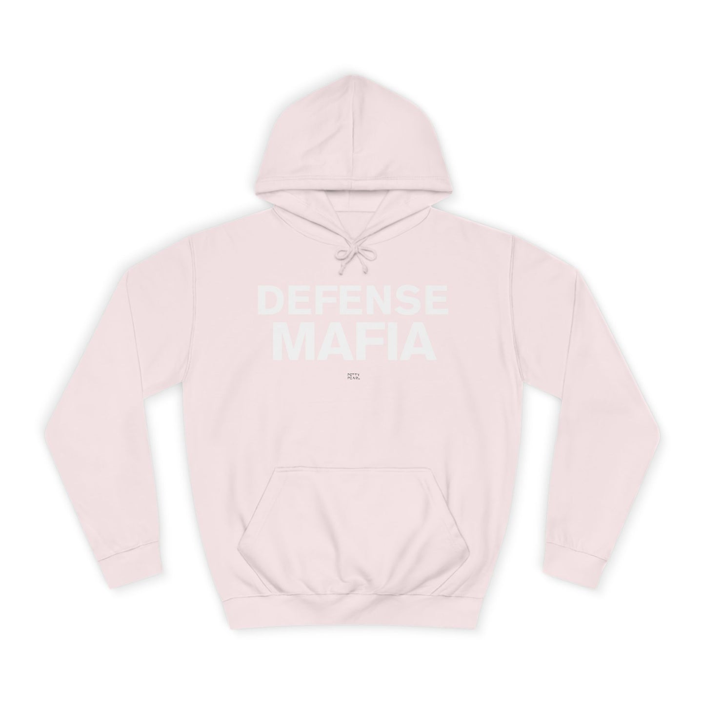 Defense Mafia Unisex College Hoodie - Cozy Sweatshirt for School, Lounge Wear, Gift for Students, Casual Outfit, Trendy Apparel