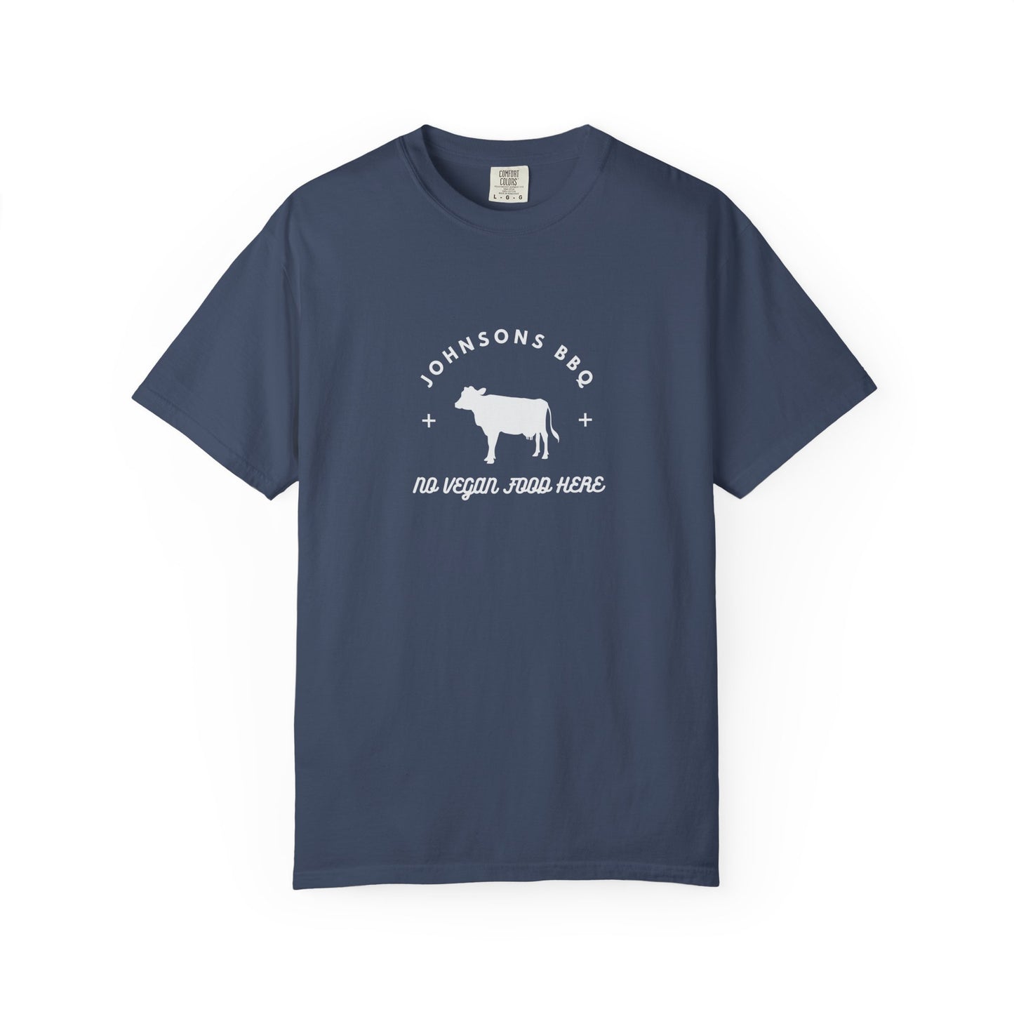 BBQ Lovers Unisex T-Shirt, Funny BBQ Shirt, Grilling Enthusiast Gift, Summer Cookout Apparel, No Vegan Food Here Tee