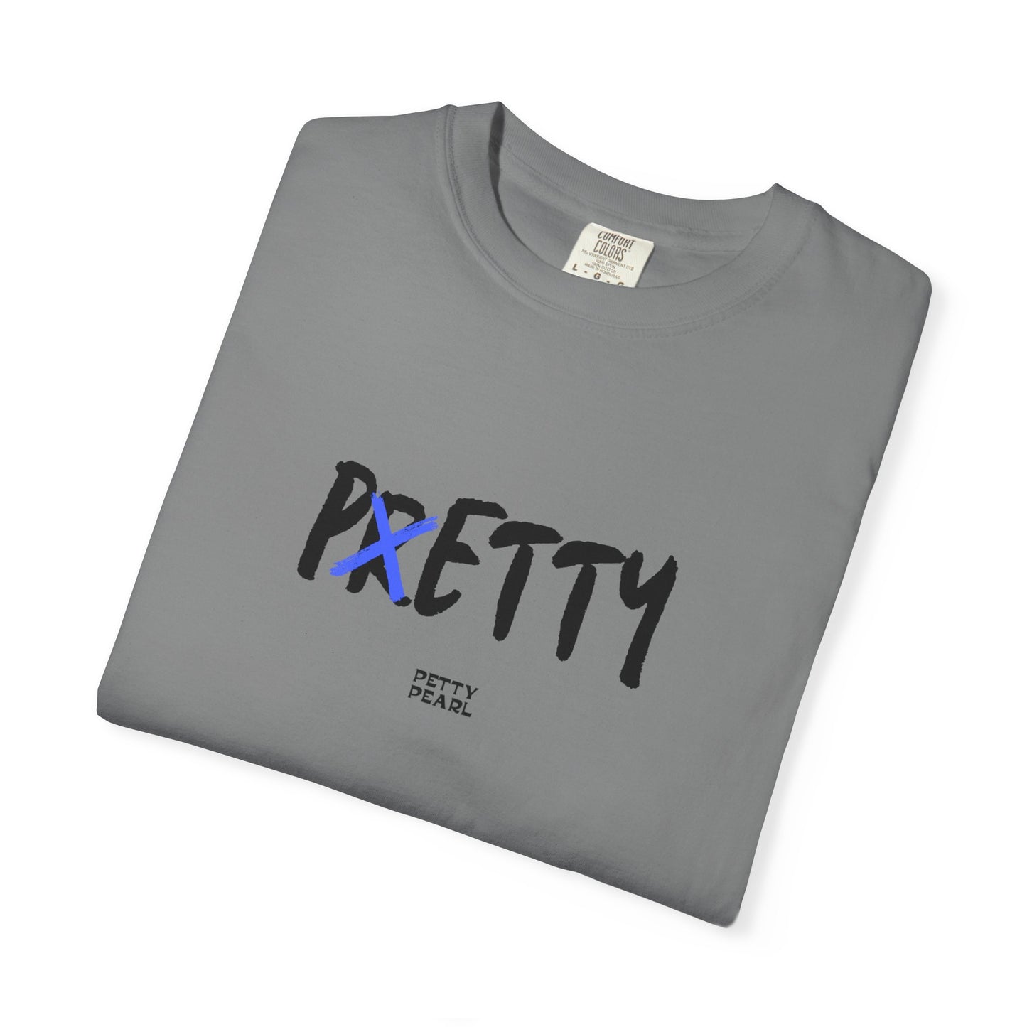 Pretty Unisex Garment-Dyed T-Shirt, Casual Wear, Gift for Her, Statement Tee, Birthday Gift, Everyday Comfort