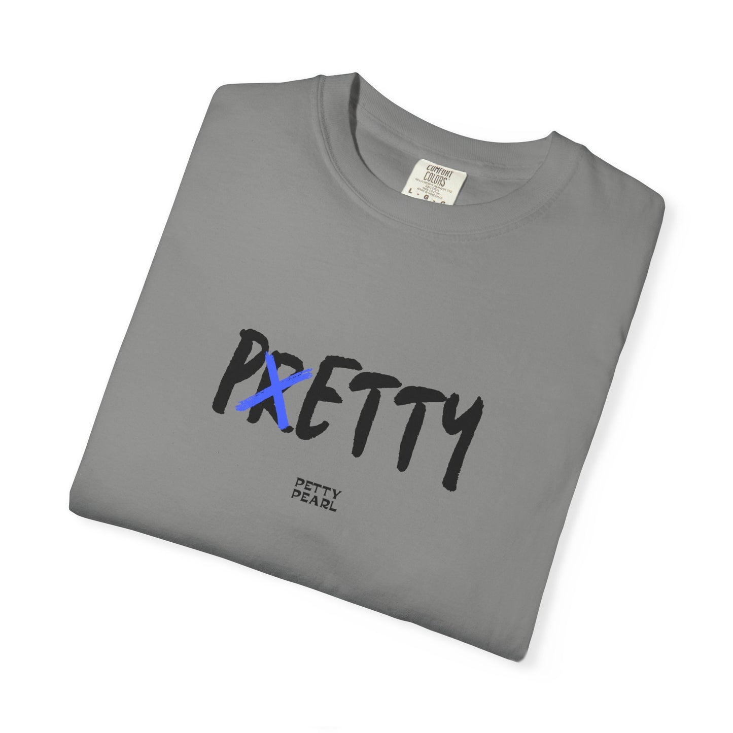 Pretty Unisex Garment-Dyed T-Shirt, Casual Wear, Gift for Her, Statement Tee, Birthday Gift, Everyday Comfort