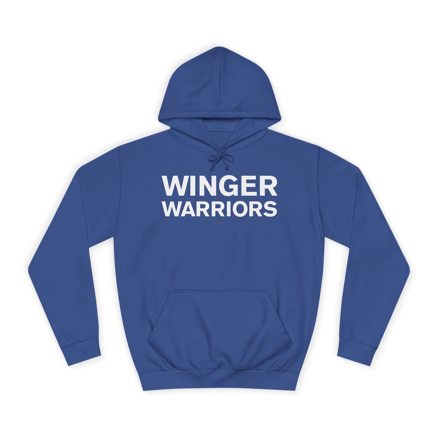 Winger Warriors Unisex College Hoodie - Cozy Athletic Sweatshirt, College Apparel, Team Gear, Gift for Students, Sporty Casual Wear