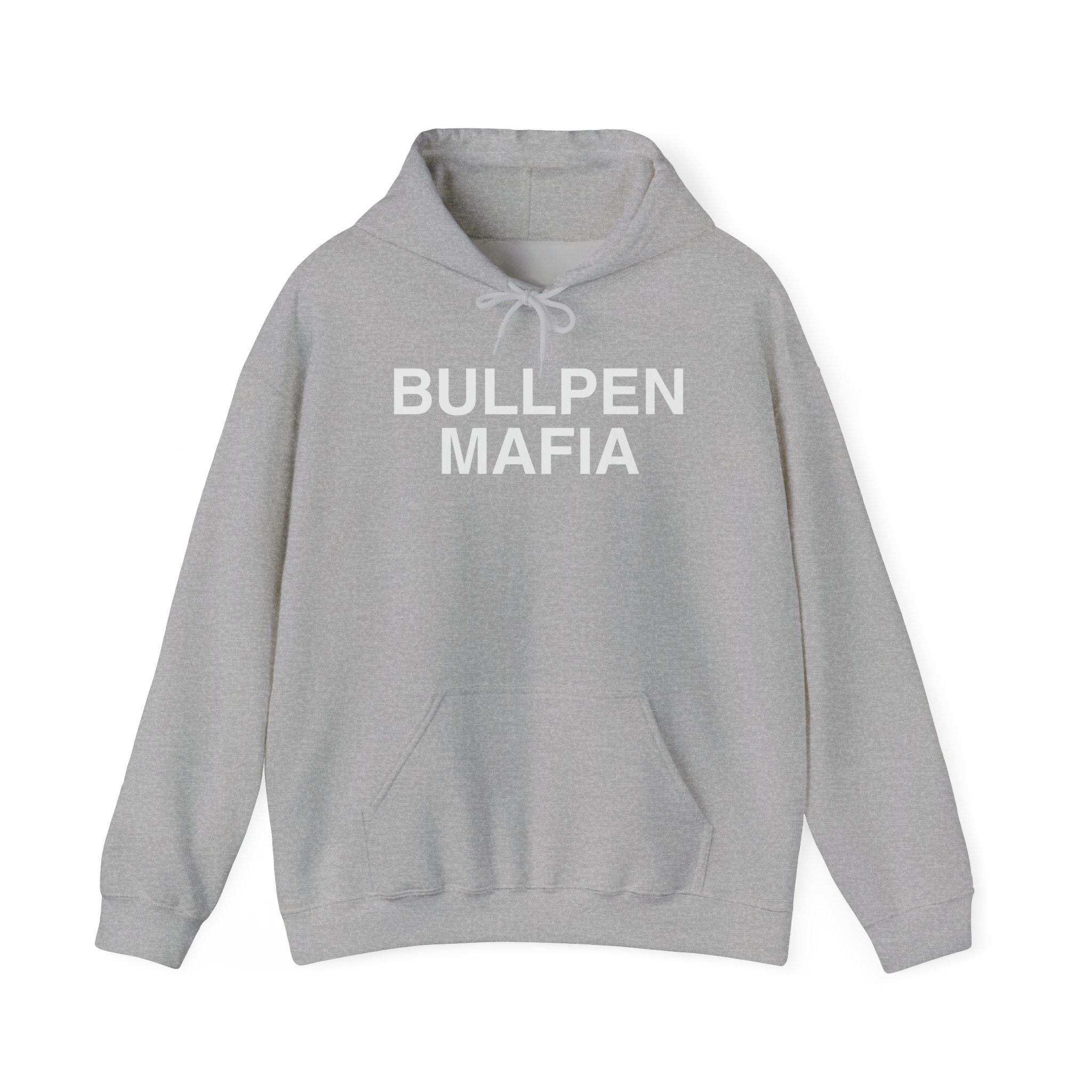 Bullpen Mafia Hoodie - Unisex Heavy Blend Sweatshirt for Baseball Lovers, Cool Sports Apparel, Comfortable Everyday Wear, Perfect Gift [...]