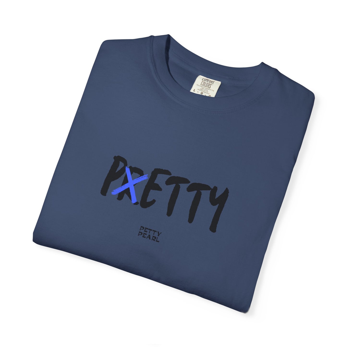 Pretty Unisex Garment-Dyed T-Shirt, Casual Wear, Gift for Her, Statement Tee, Birthday Gift, Everyday Comfort