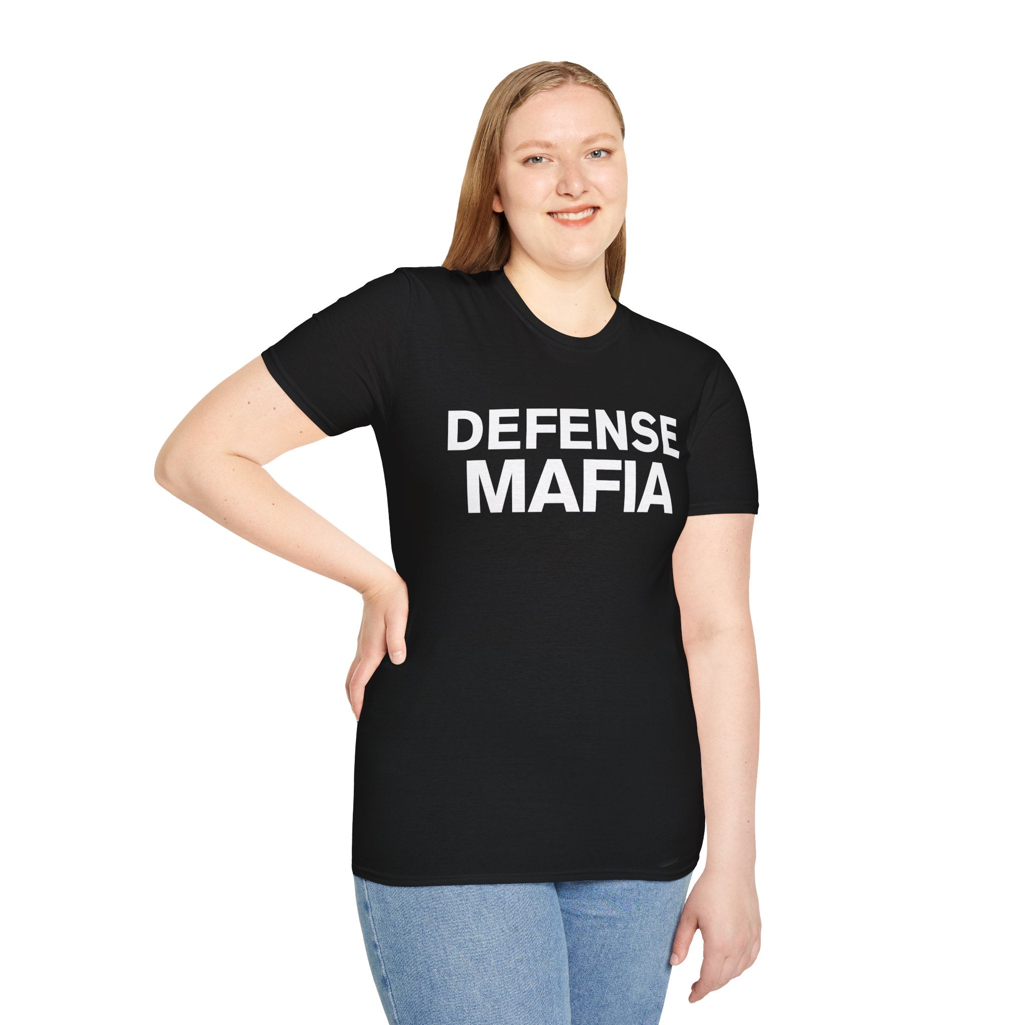 Defense Mafia Unisex Softstyle T-Shirt | Perfect Gift for Line of Duty, Military Families, Defense Enthusiasts, Casual Wear, Occasions