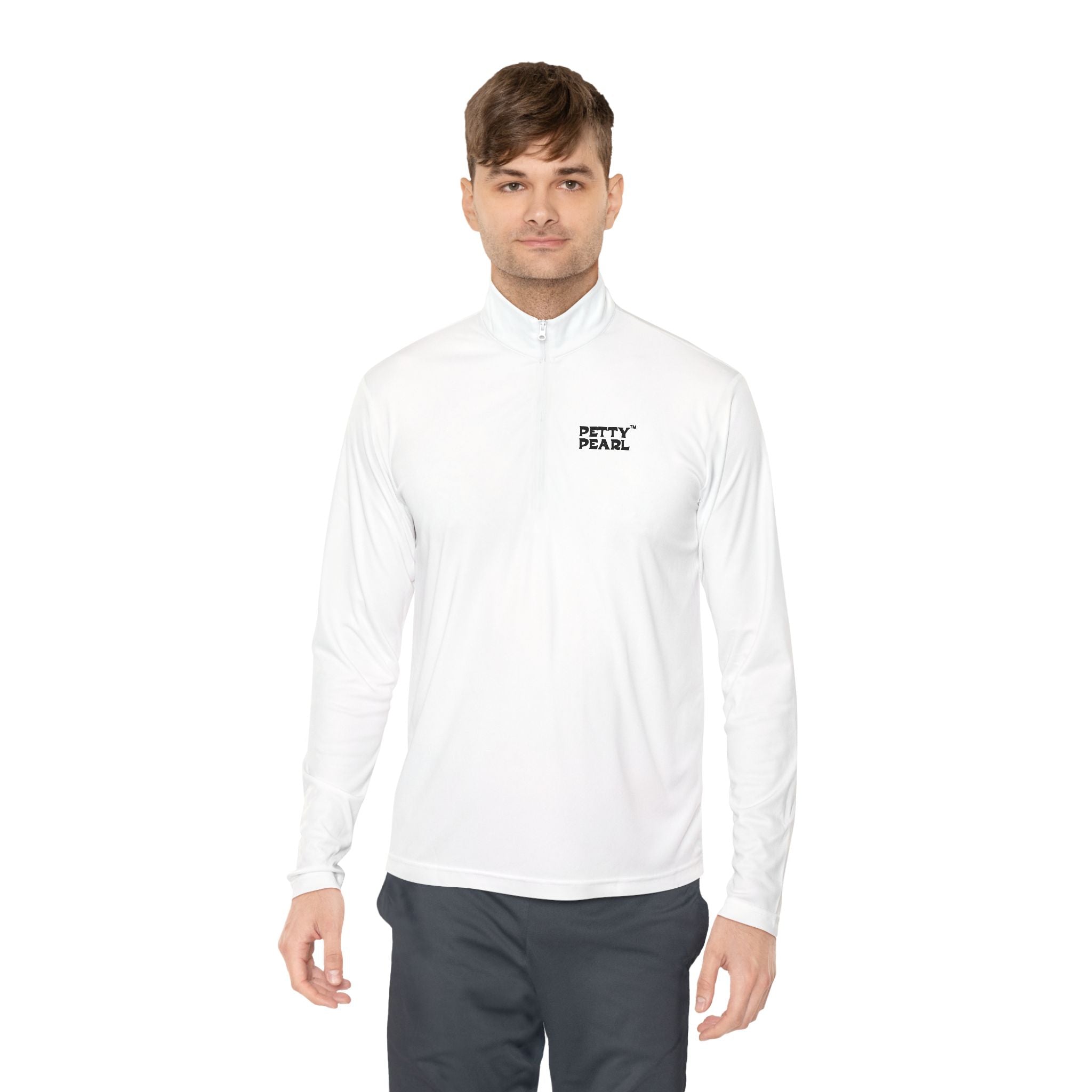 Cozy Unisex Quarter-Zip Pullover for All Seasons, Casual Wear, Outdoor Activities, Gift for Friends, Holiday Apparel