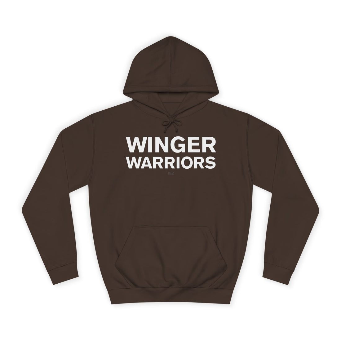 Winger Warriors Unisex College Hoodie - Cozy Athletic Sweatshirt, College Apparel, Team Gear, Gift for Students, Sporty Casual Wear