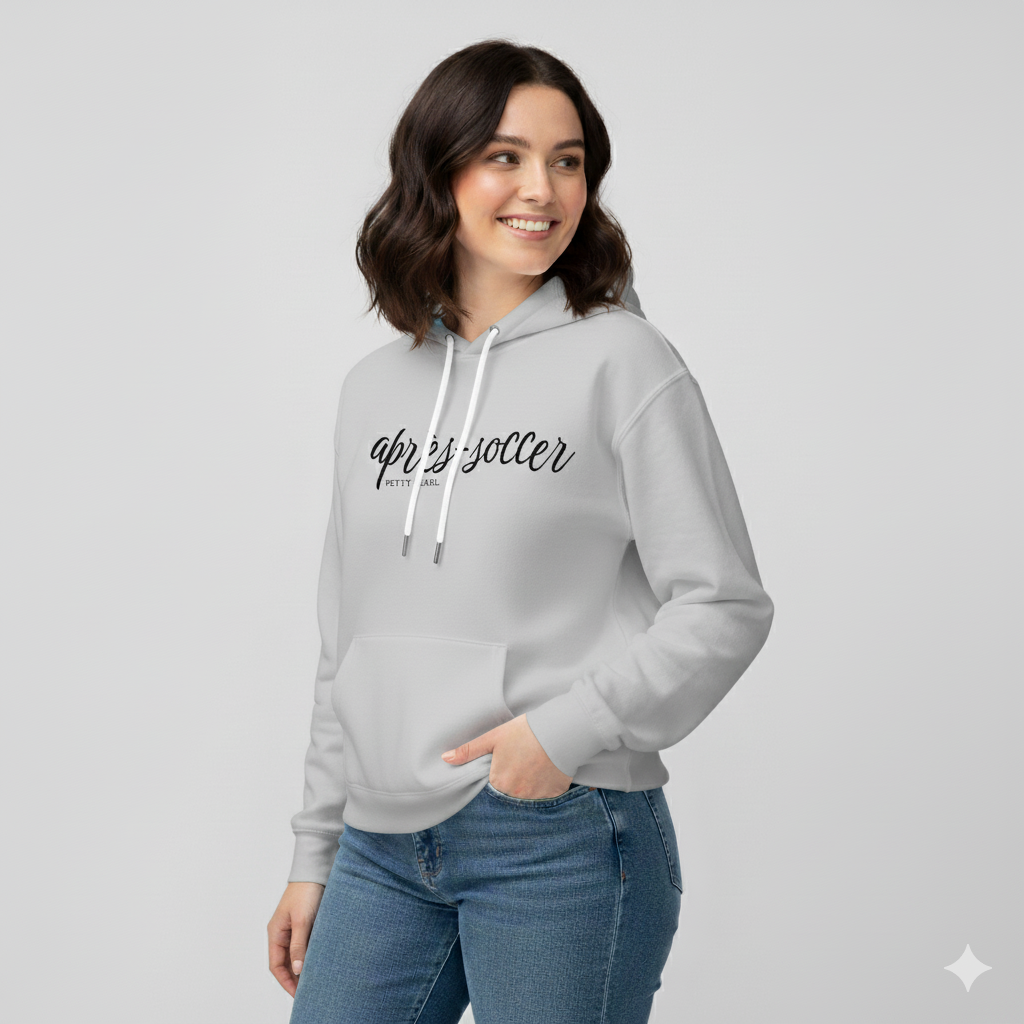 Après-Soccer Sweatshirt, Casual Wear, Sports Hoodie, Gift for Soccer Lovers, Everyday Fashion